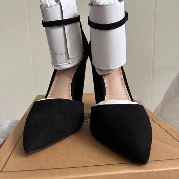 ASOS 'Penalty 'Pointed High Heels Black NIB Size 8 - Picture 6 of 9